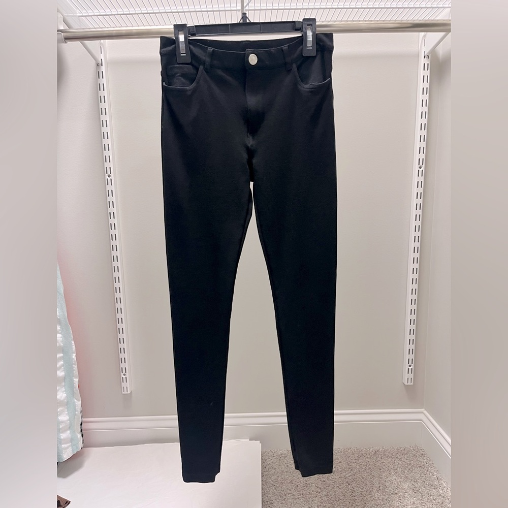 Nordstrom Brand Stretch Pants with Zipper and Button Closure, size 12